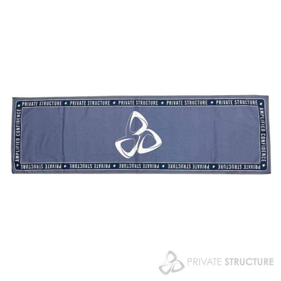 Private Structure Gym Towel ブルー 小売希望価格¥3,460 - PRIVATE STRUCTURE- PRIVATE STRUCTURE( プライベートストラクチャー)日本公式サイト - ビーチタオル