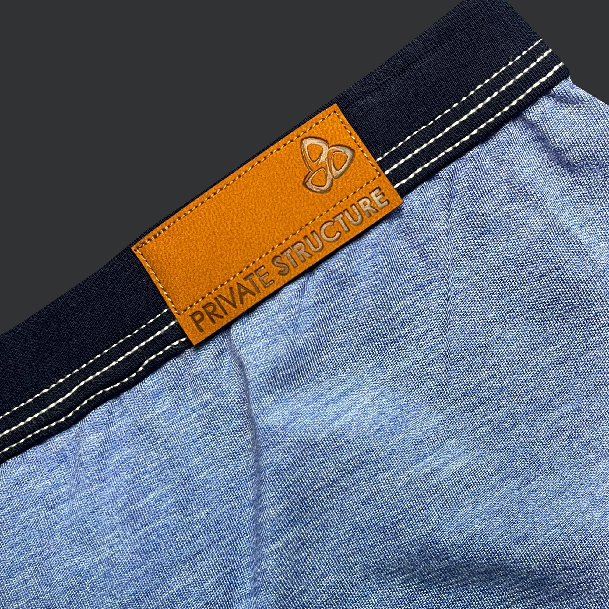 【Limited Collection - Barn Boy】ローライズボクサーパンツ デニムブルー LCUT4359 - PRIVATE STRUCTURE- PRIVATE STRUCTURE( プライベートストラクチャー)日本公式サイト - ボクサーパンツ