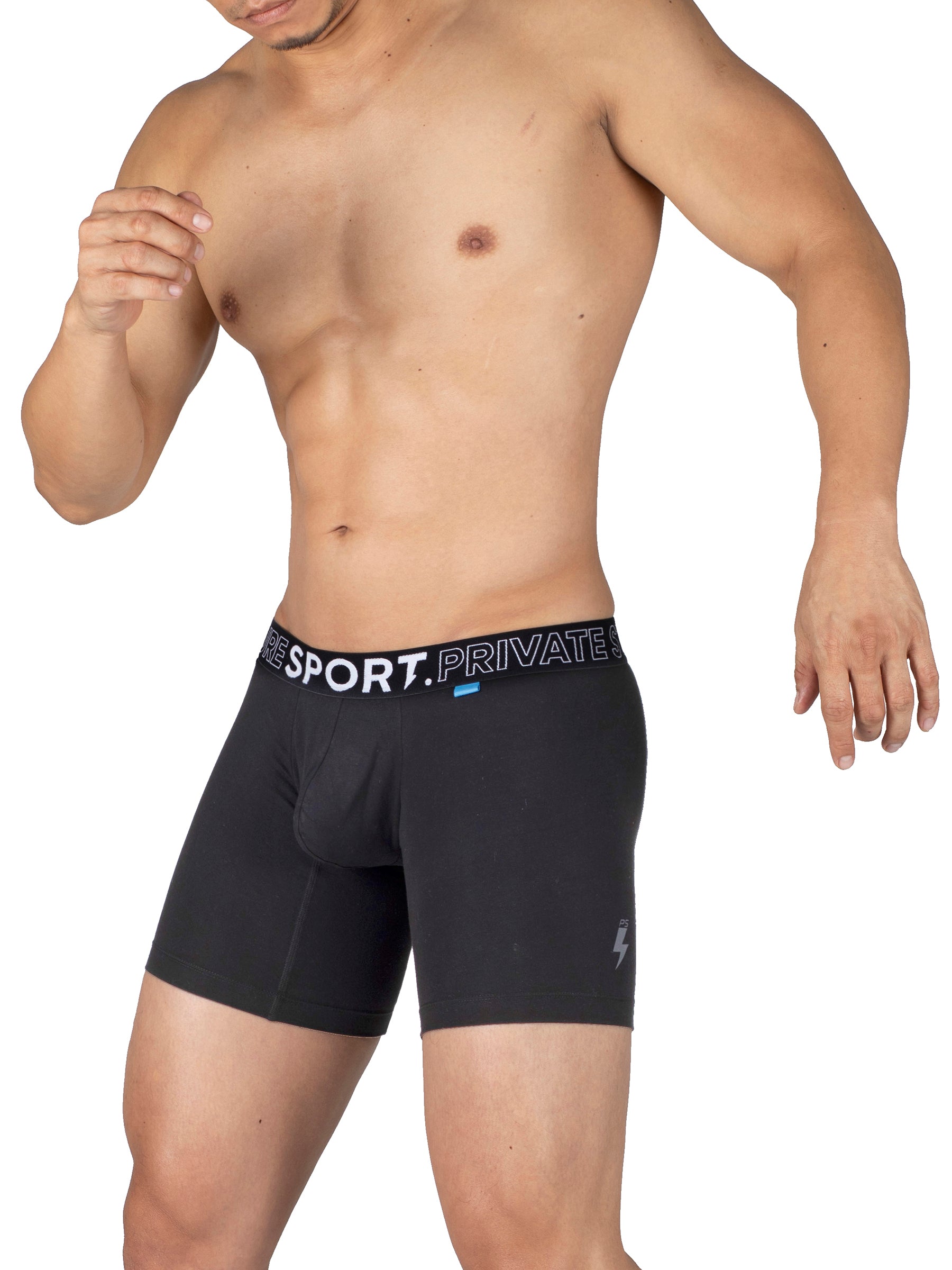 【PS Sports】ミッドウエストボクサー2枚セット ダークグレー&ブラック 希望小売価格¥5,720 - PRIVATE STRUCTURE- PRIVATE STRUCTURE( プライベートストラクチャー)日本公式サイト - ジョギングウェア