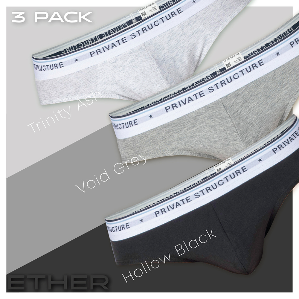【5lements】Ether ブリーフ3枚セット - PRIVATE STRUCTURE- PRIVATE STRUCTURE( プライベートストラクチャー)日本公式サイト - Apparel & Accessories