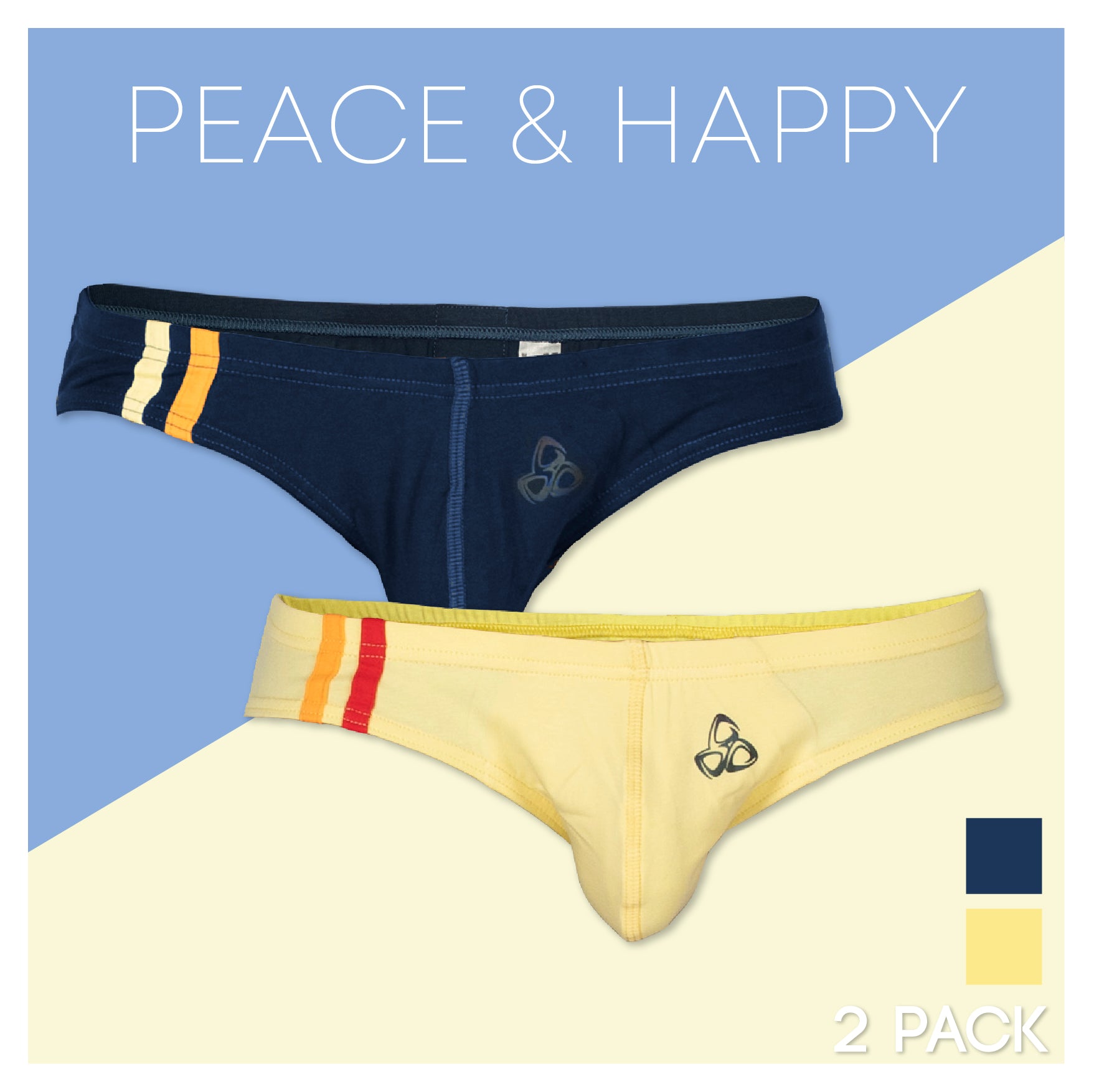 【PRD】ブリーフ2枚セット デイジーイエロー&ダークネイビー(7/15発売開始予定) - PRIVATE STRUCTURE( プライベートストラクチャー)日本公式サイト - ブリーフ- PRIVATE STRUCTURE