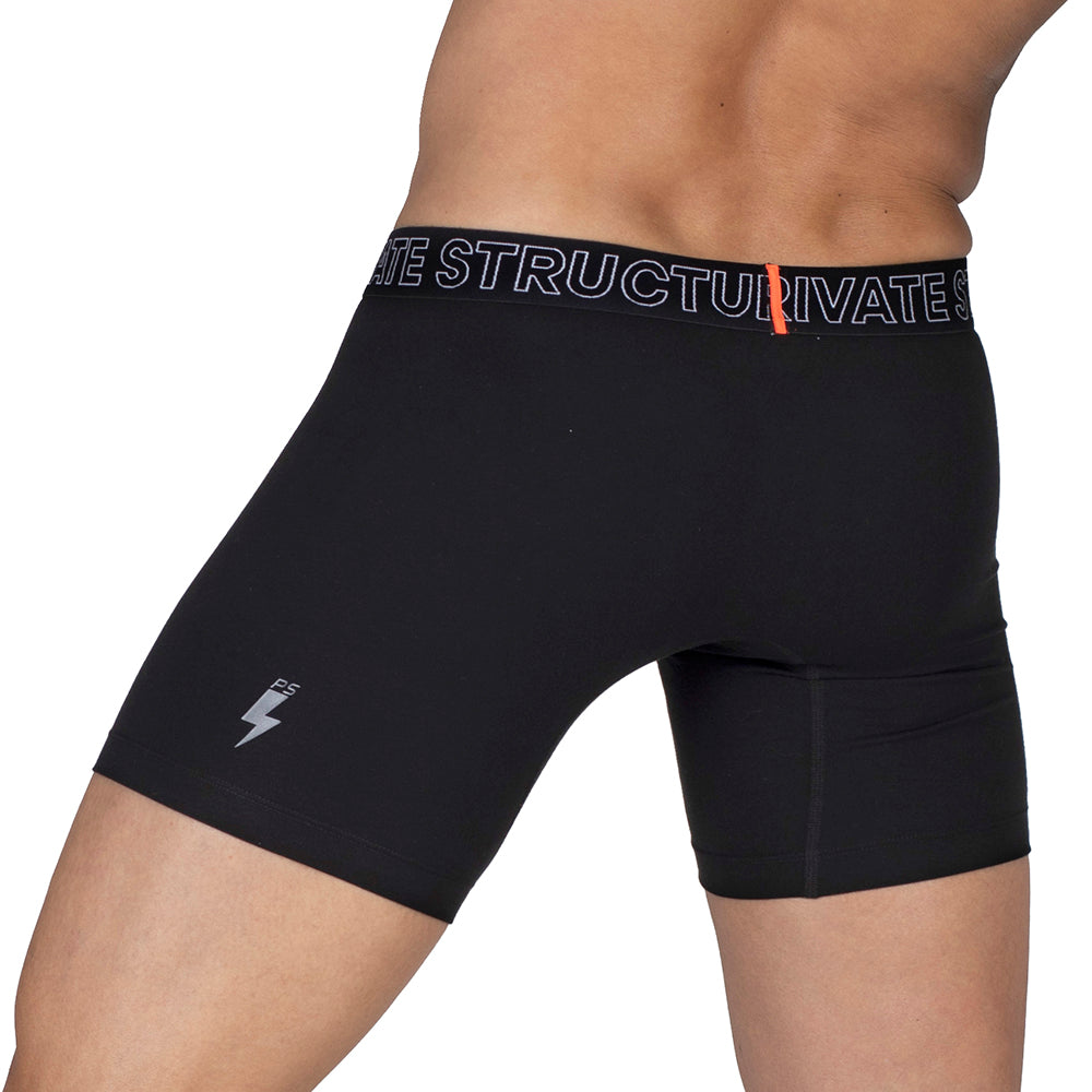 【PS Sports】ミッドウエストボクサー2枚セット スポーツに最適なアンチバクテリア(抗菌)ブラック&ホワイト(2022年10月新作) - PRIVATE STRUCTURE- PRIVATE STRUCTURE( プライベートストラクチャー)日本公式サイト - ジョギングウェア