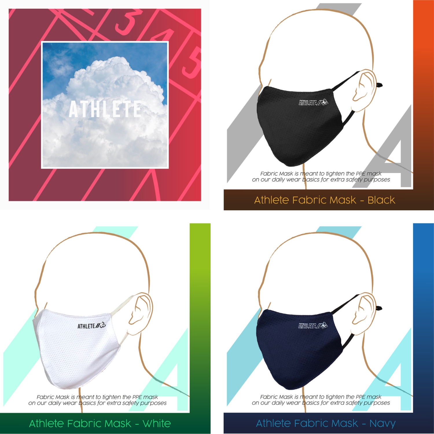 プライベートストラクチャー公式グッツ フェイスマスク Athlete - PRIVATE STRUCTURE- PRIVATE STRUCTURE( プライベートストラクチャー)日本公式サイト - マスク